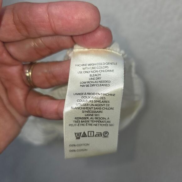 Free People Belong Together Ruched Top 100% Cotton Size XS - Picture 6 of 16